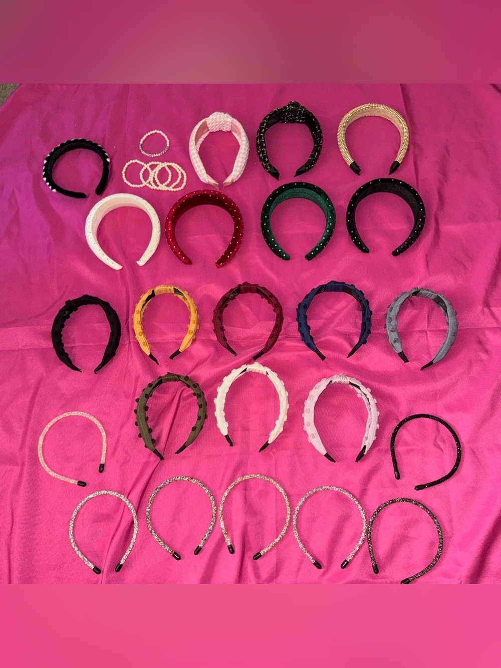 Ultimate BLAIR WALDORF Headband Lot (23) - Gossip Girl Style Bundle + Bracelets